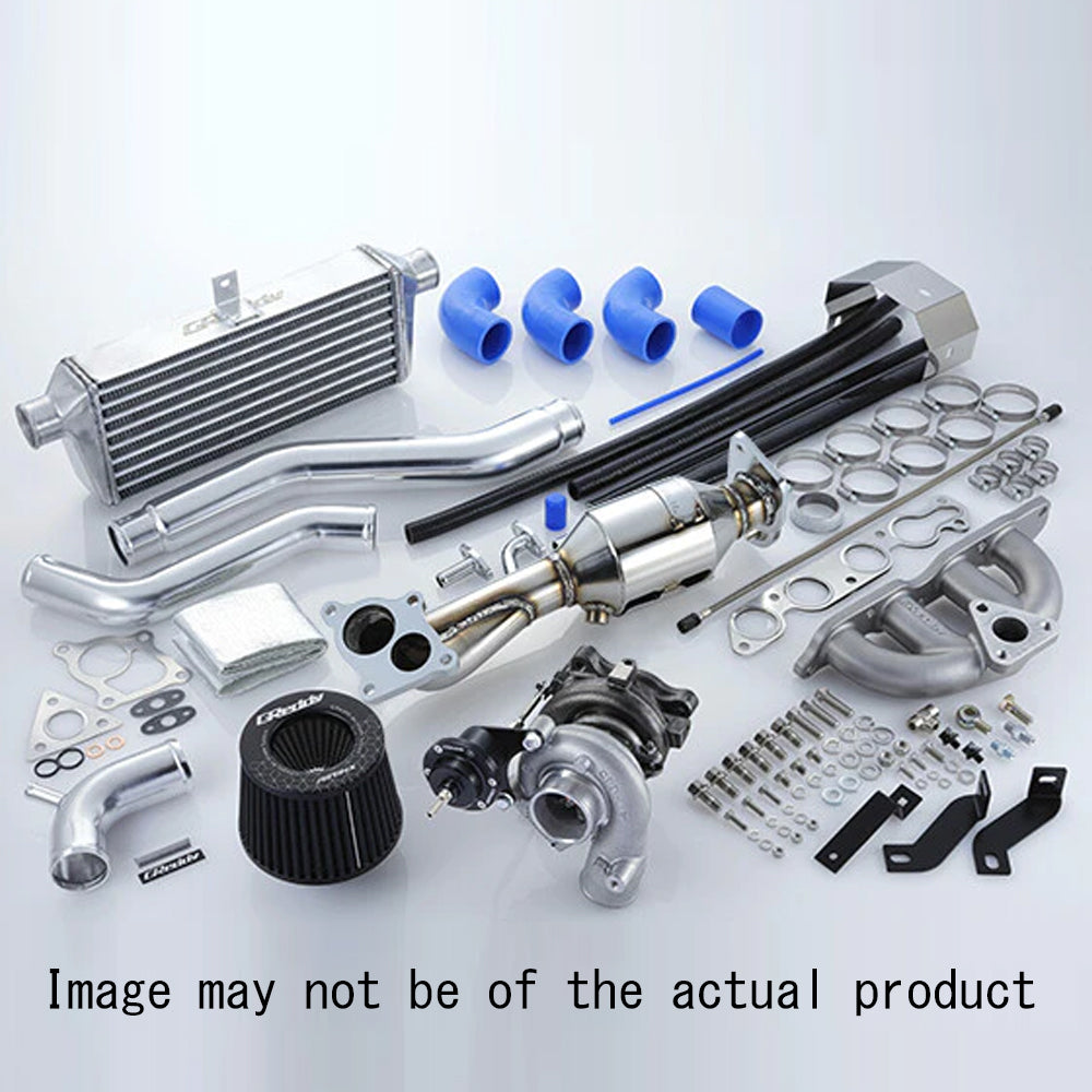 GREDDY BOLT-ON TUBRO KIT JB74W(MT) TF035HL 14GK 6CM W/ CATALYZER
