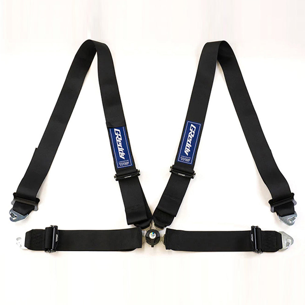 GREDDY X TRS RACING HARNESS 3INC 4PT RH BLACK