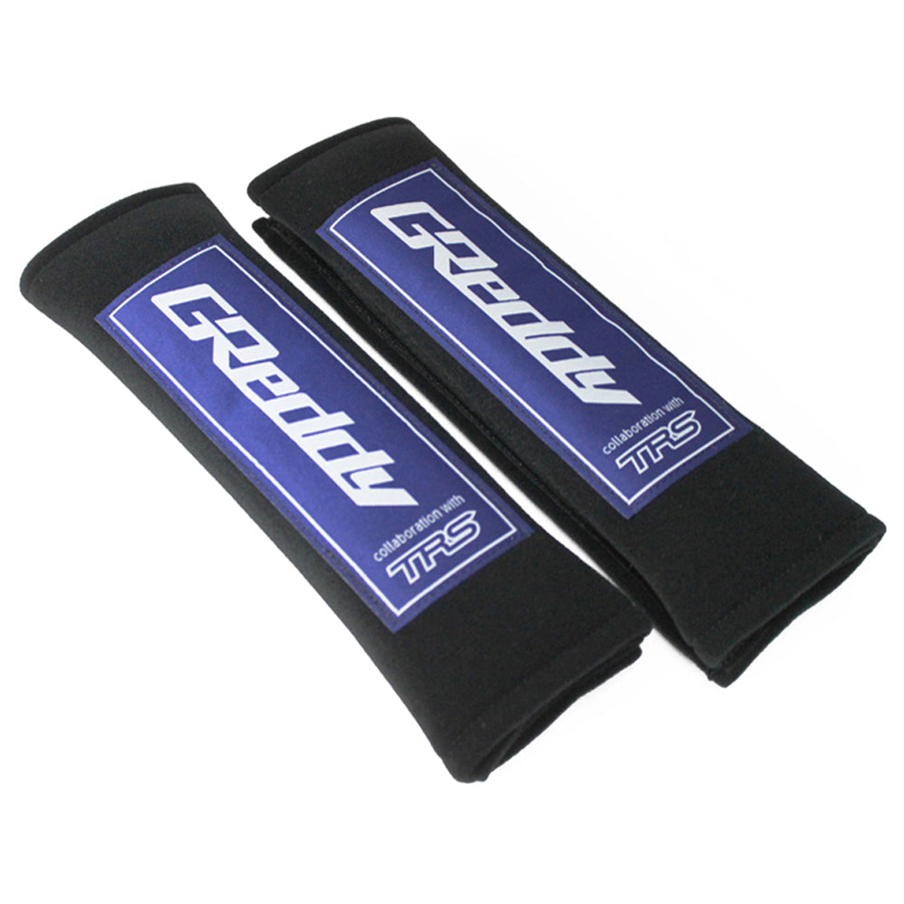 GREDDY X TRS SHOULDER PAD 75MM BLACK