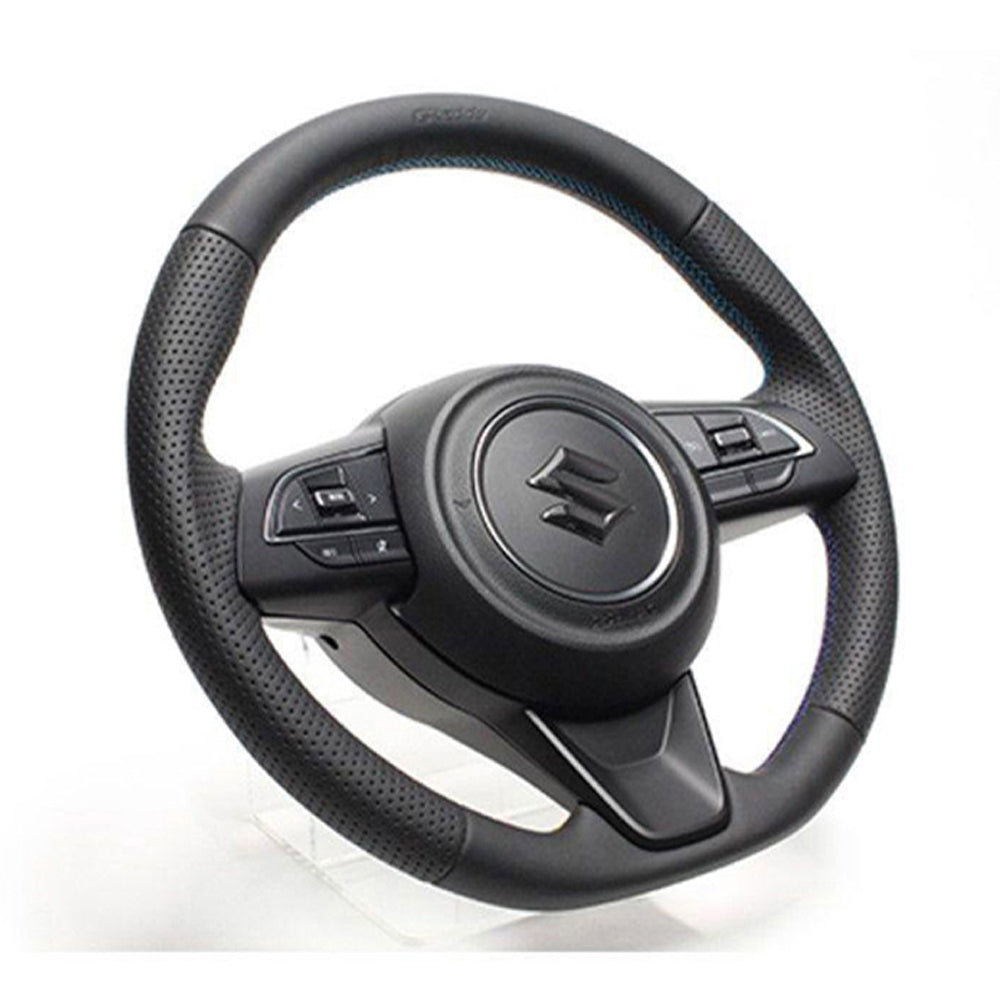 GREDDY STEERING WHEEL ALL LEATHER 3 COLORS STITCH JB64W
