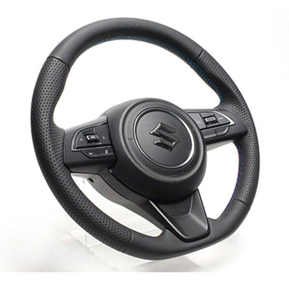 GREDDY STEERING WHEEL BLACK CARBON 3 COLORS STITCH JB64W