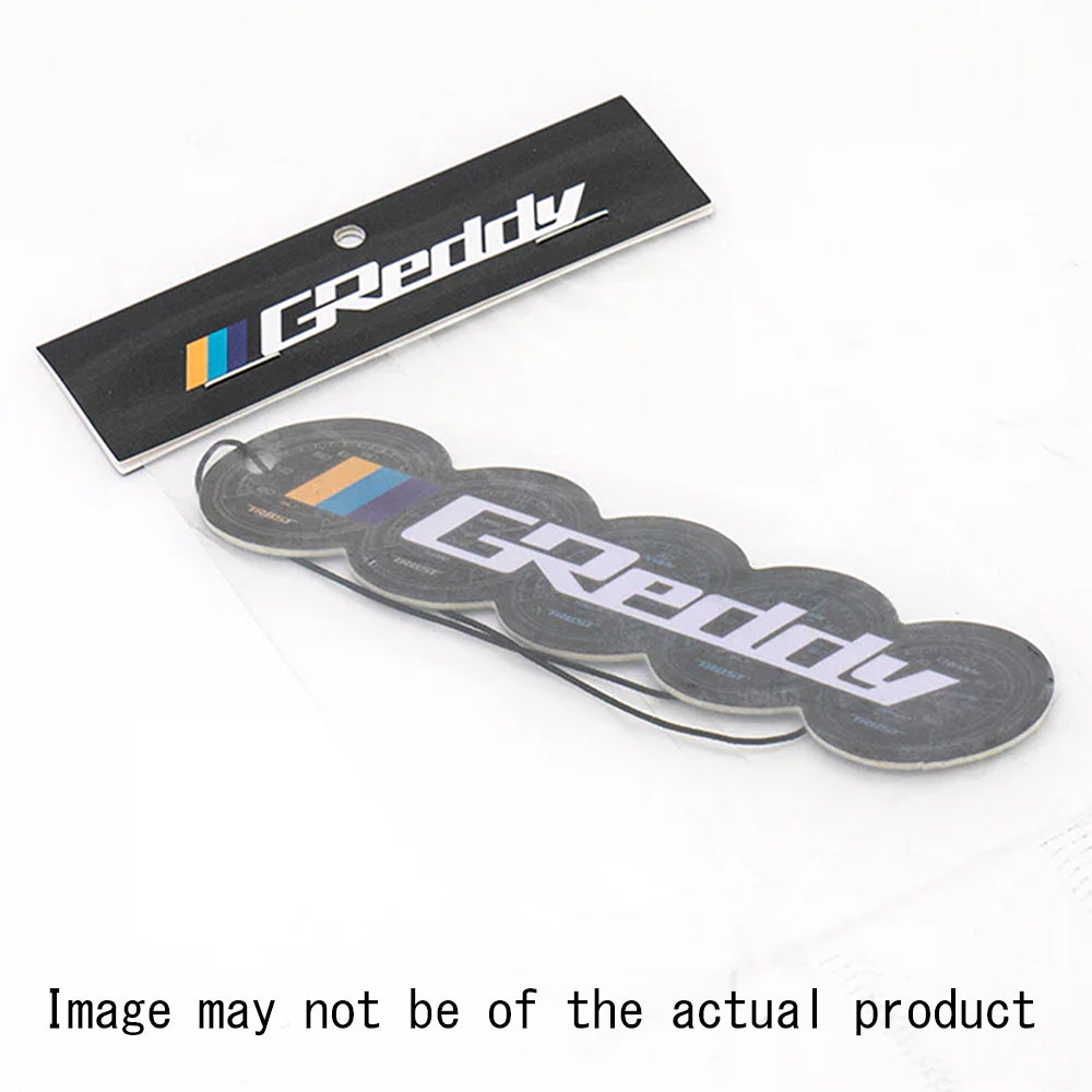 GREDDY AIR FRESHENER LOGO (GREEN APPLE)