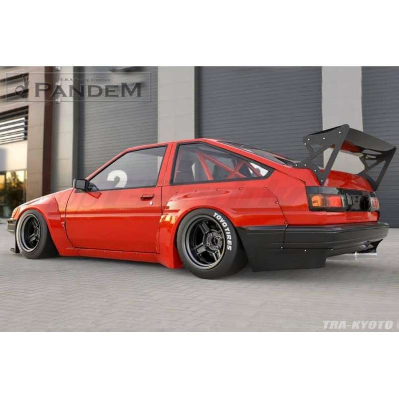 Pandem Toyota (AE86) Corolla Trueno Hatchback with GT Wing