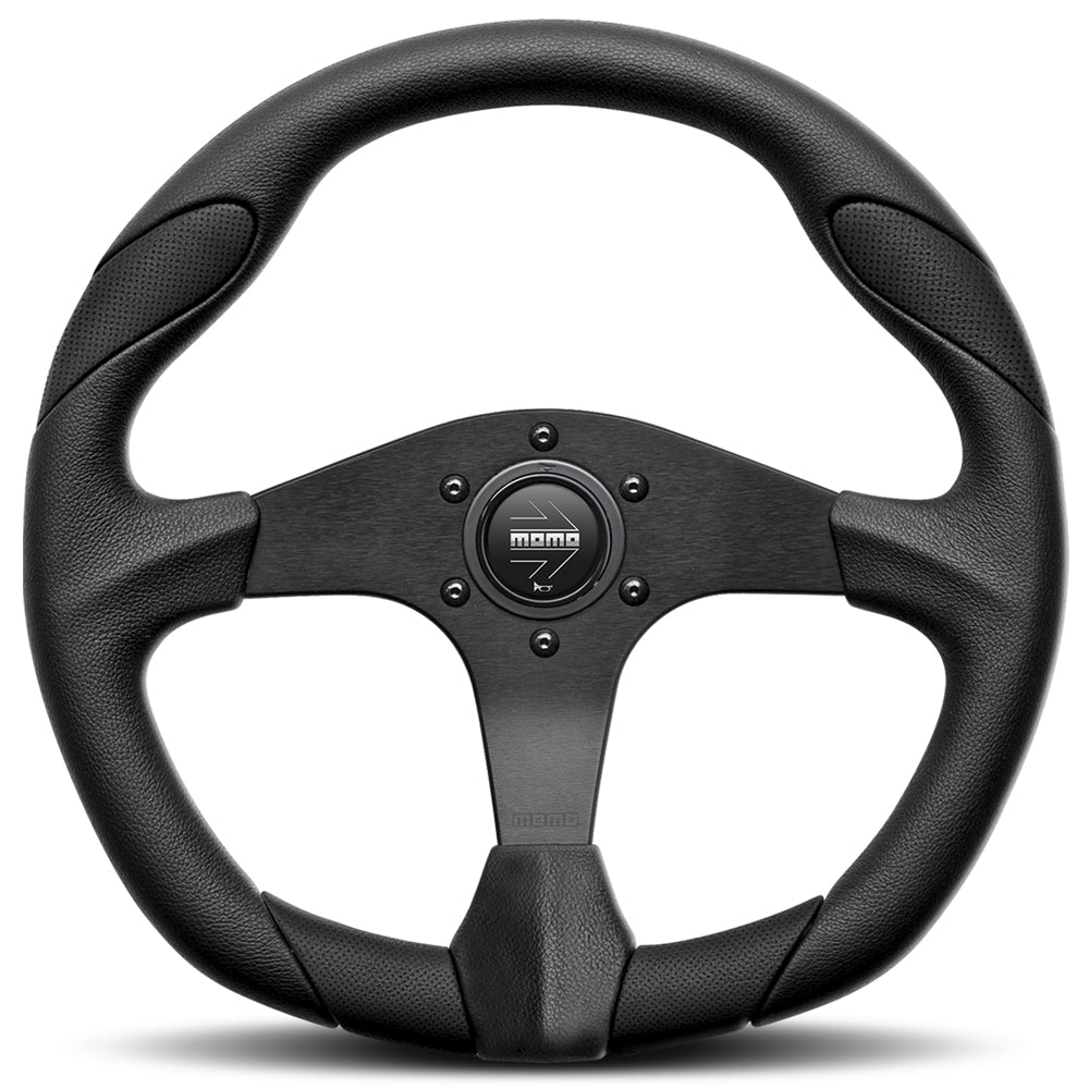 STEERING WHEEL QUARK 350 BLACK
