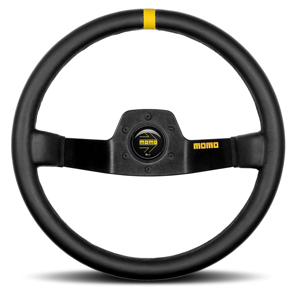 STEERING WHEEL MOD.02 350MM BLACK
