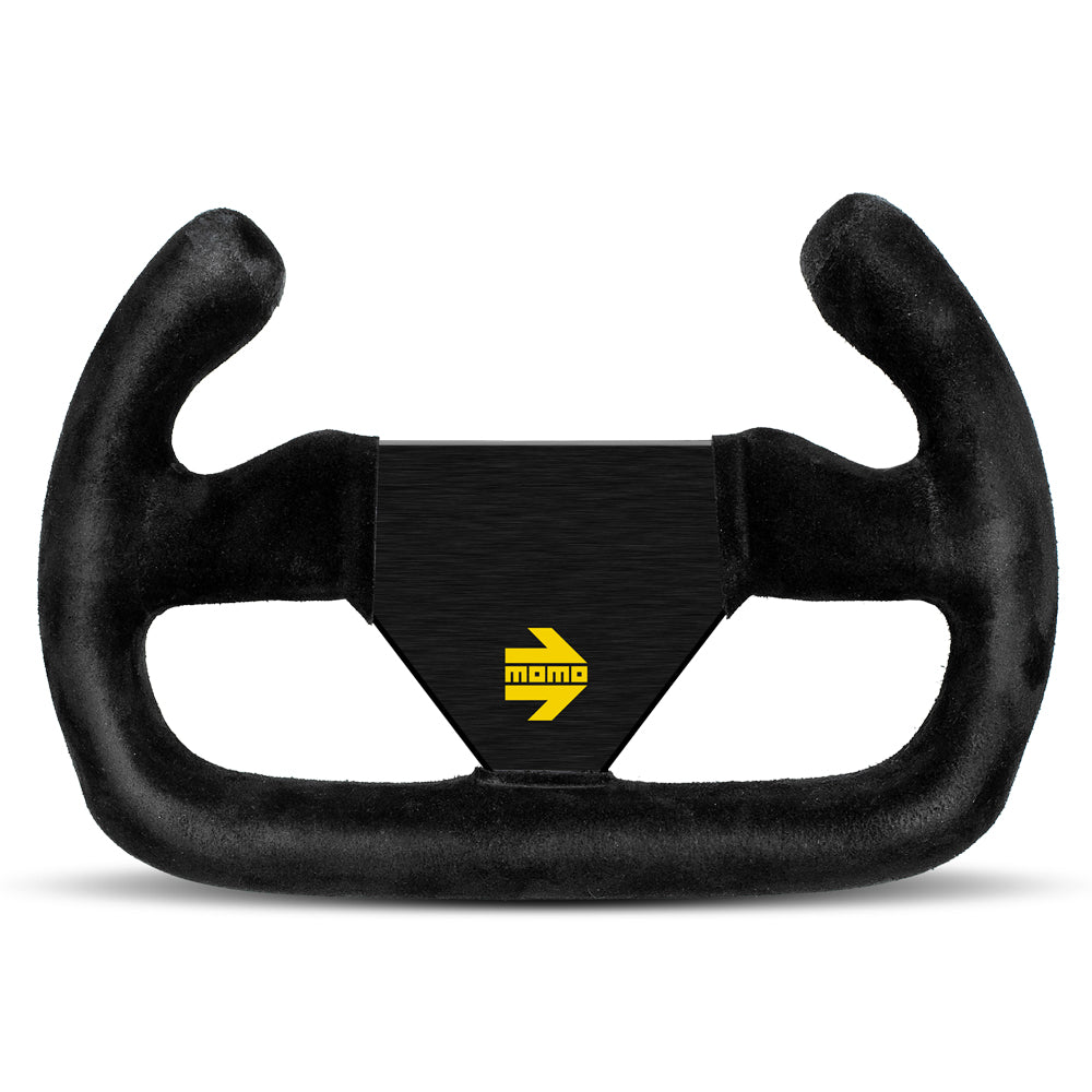 STEERING WHEEL MOD.12/C 250 BLACK SUEDE