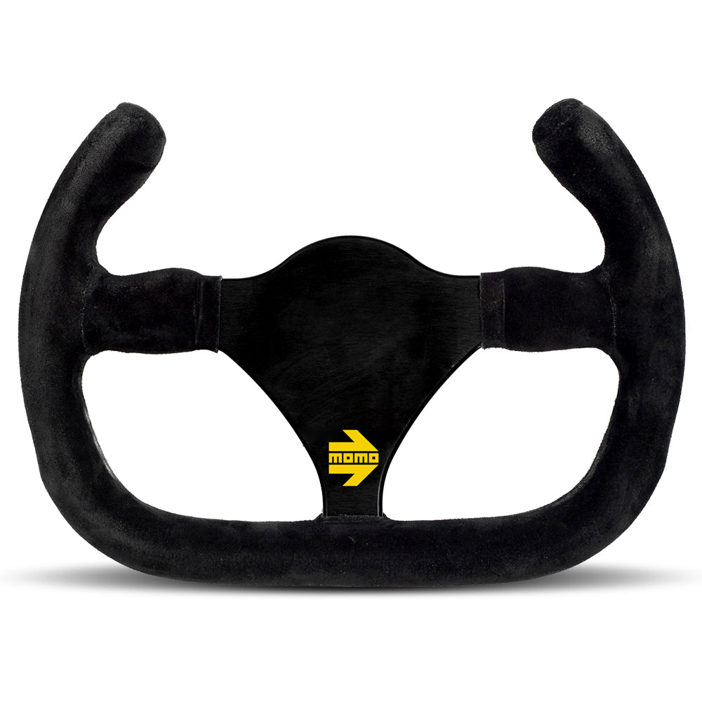 STEERING WHEEL MOD.27/C 270 BLACK SUEDE