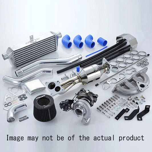 GREDDY BOLT-ON TUBRO KIT JB74W(AT) TF035HL 14GK 6CM W/ CATALYZER