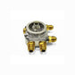 GReddy Oil Cooler Relocate Oil Block E/M Side TYPE-I ASSY 3/4X16UNF AN10