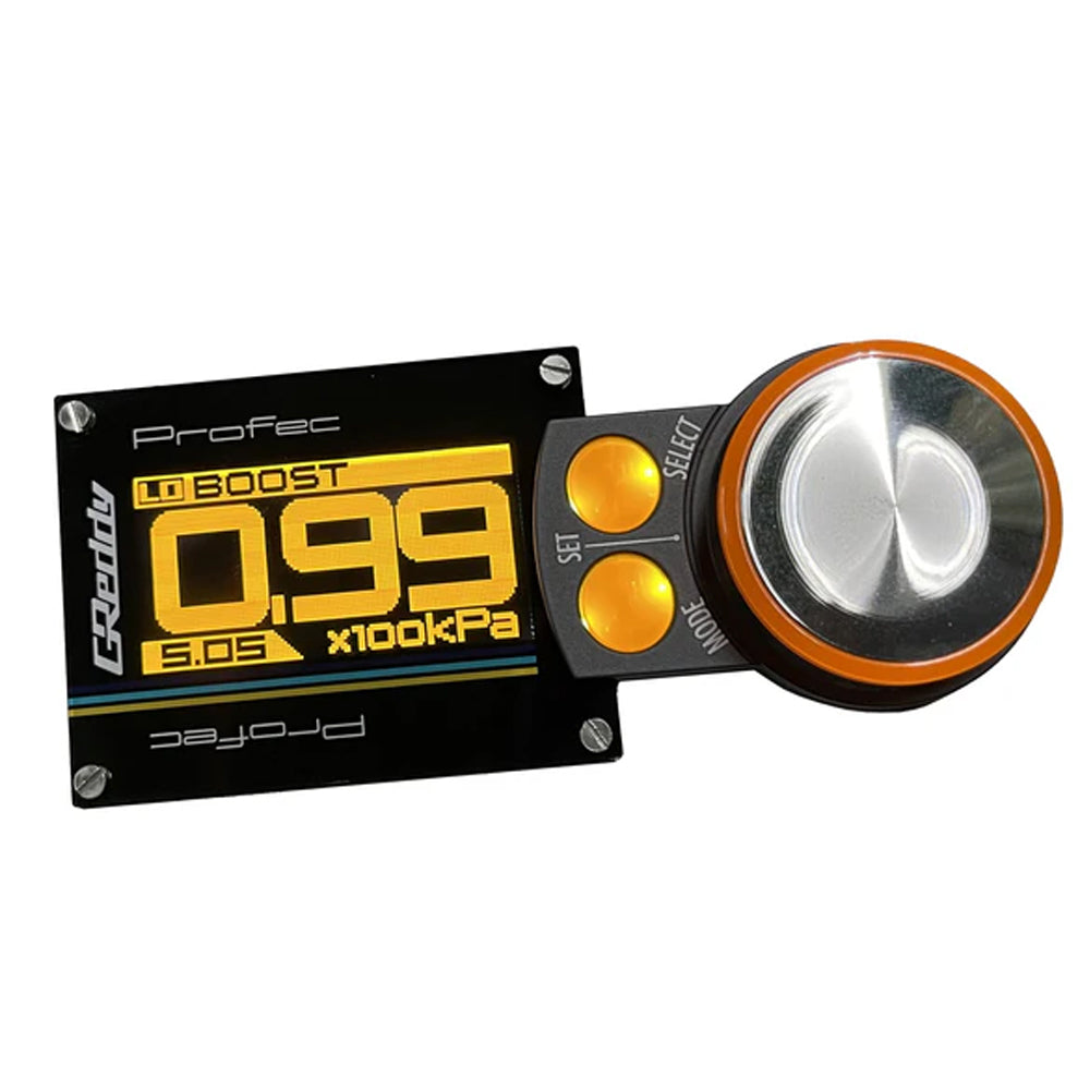 GReddy Profec - Electronic Boost Controller (8-Bar boost reading) Amber (OLED)