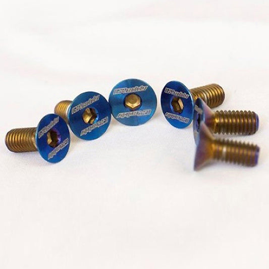 GREDDY SPORTS STEERING WHEEL TITAN BOLT BLUE M5X12MM (6PC