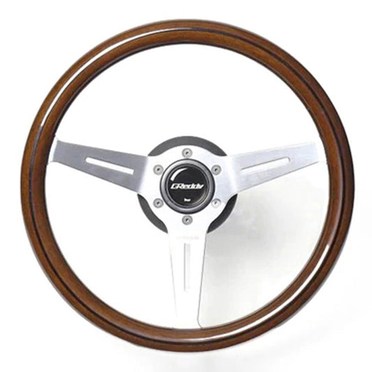 GREDDY SPORTS STEERING WOOD(DARK BROWN)