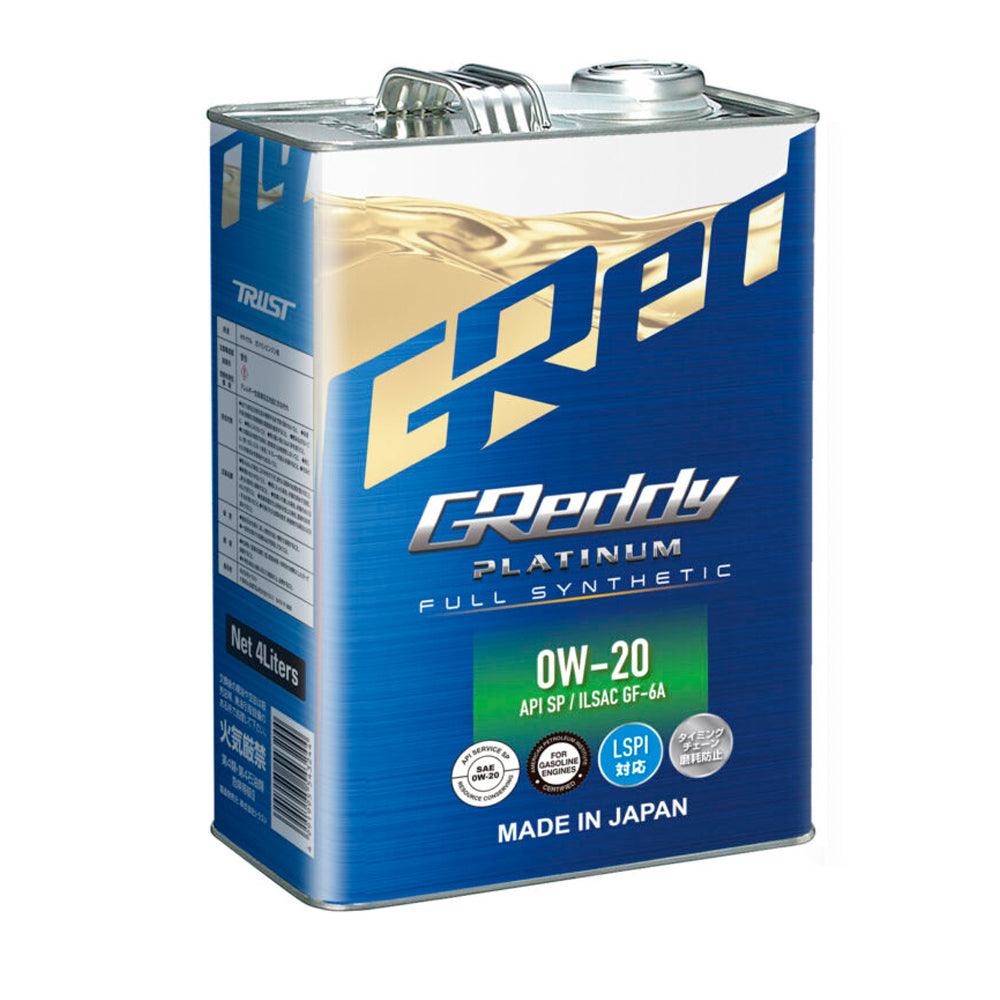 GREDDY PLATINUM ENGINE OIL 1L 0W-20 SP/GF-6A – shopgreddyau