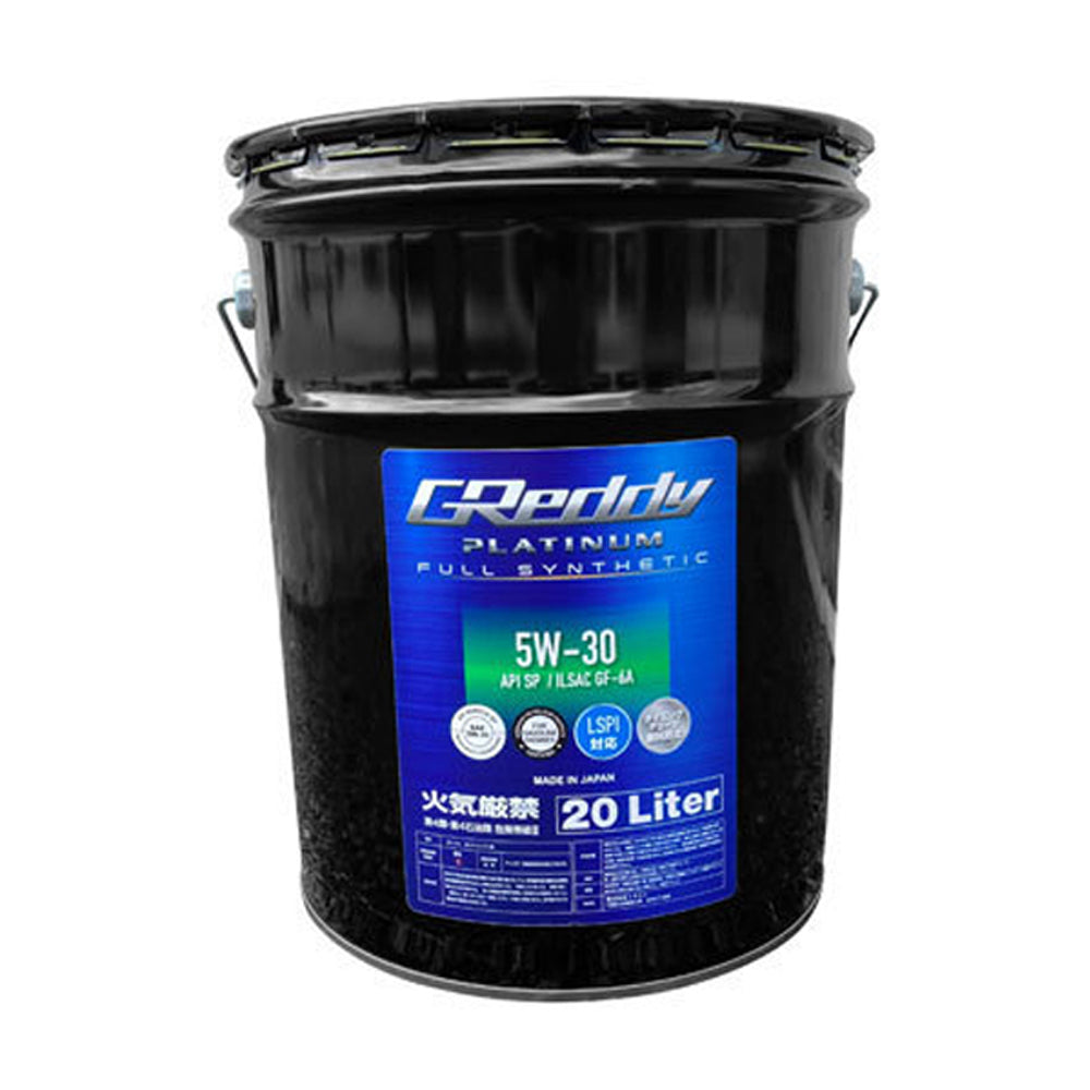 GREDDY PLATINUM ENGINE OIL 20L 5W-30 SP/GF-6A – shopgreddyau