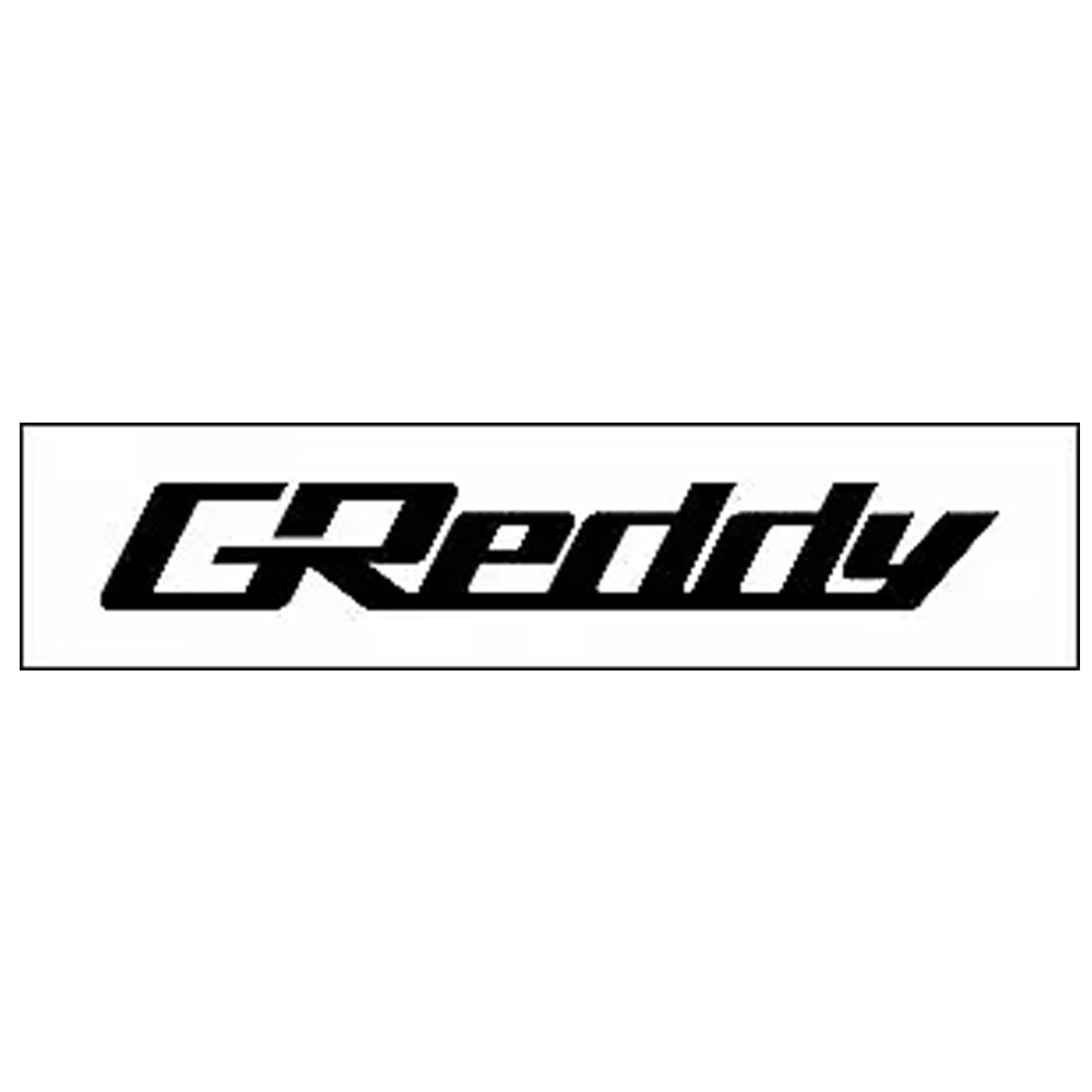STICKER GSBK GREDDY BLACK 210X30