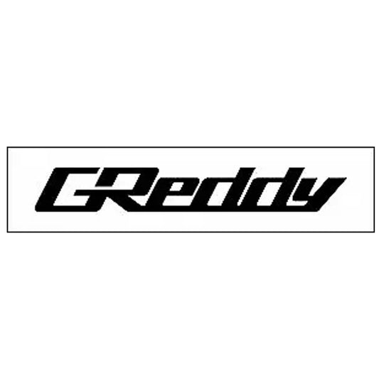 STICKER GMBK GREDDY BLACK 350X50