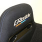 GREDDY RACING CHAIR TYPE 1 FABRICK BLACK