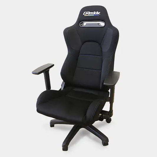 GREDDY RACING CHAIR TYPE 1 FABRICK BLACK