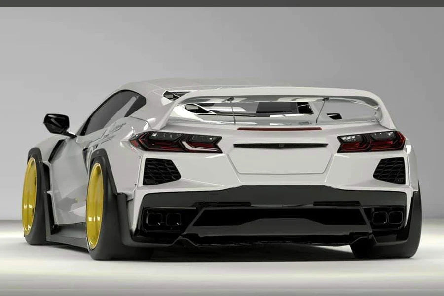 Pandem Aero - Chevrolet C8 Corvette Coupe Complete Widebody Aero Kit
