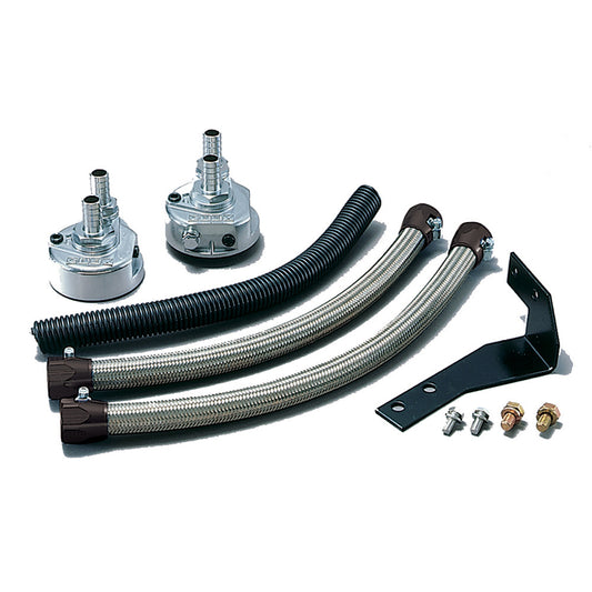GReddy Oil Cooler Kit, Filter Relocation Kit, GC215 NISSAN SKYLINE GTR BCNR33 16-Layer
