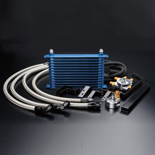 GReddy Oil Cooler Kit, Filter Relocation Type, GA002 Universal Type, 10-Layer