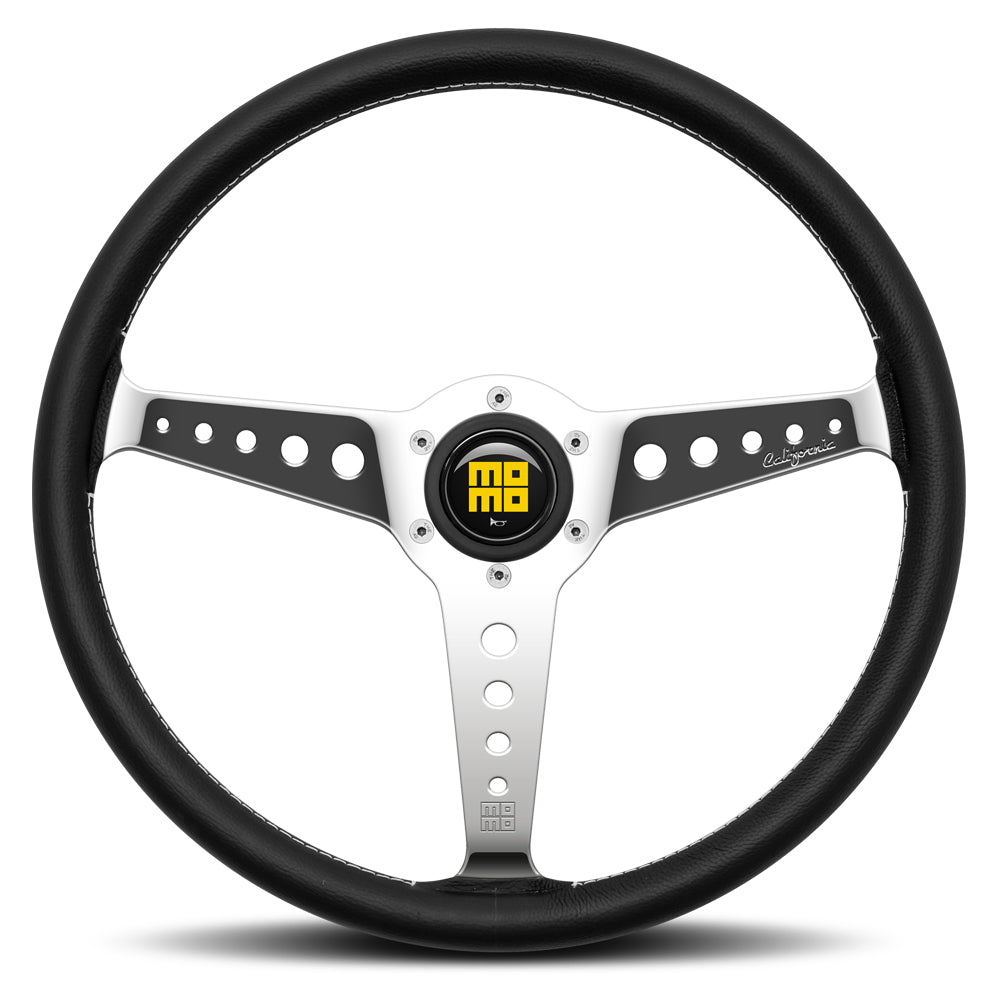 STEERING WHEEL CALIFORNIA HERITAGE 360 BLACK LEATHER