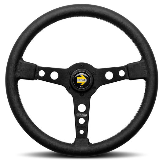 STEERING WHEEL PROTOTIPO BLACK SPOKE  370