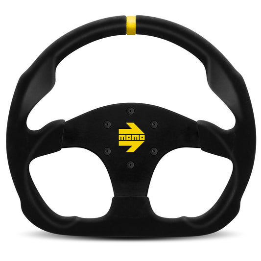 STEERING WHEEL MOD.30 320 BLACK SUEDE